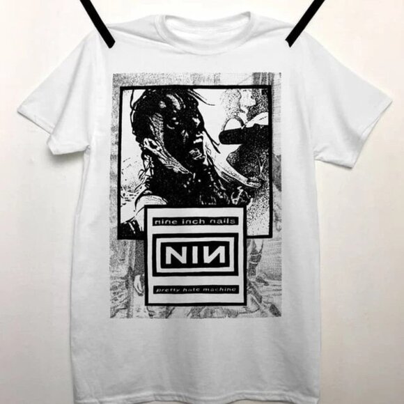 Tops - Retro NIN Pretty Hate Machine Shirt